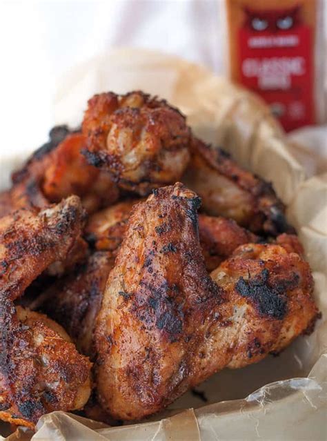 how to cook crispy wings on a gas grill